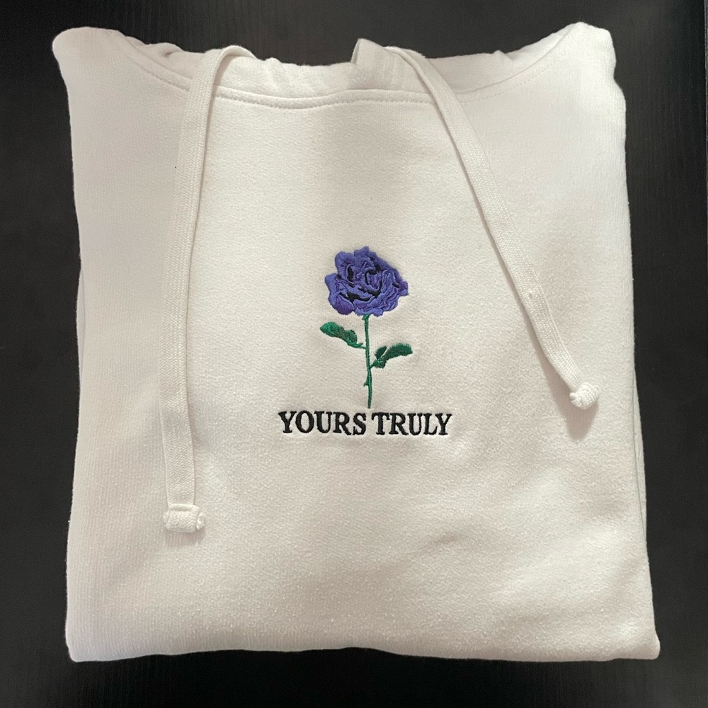 Phora Yours Truly White Hoodie
